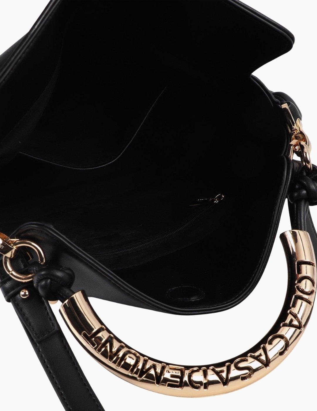 BOLSO LOLA CSDM BANDOLERA ASA METALIZADA 1981