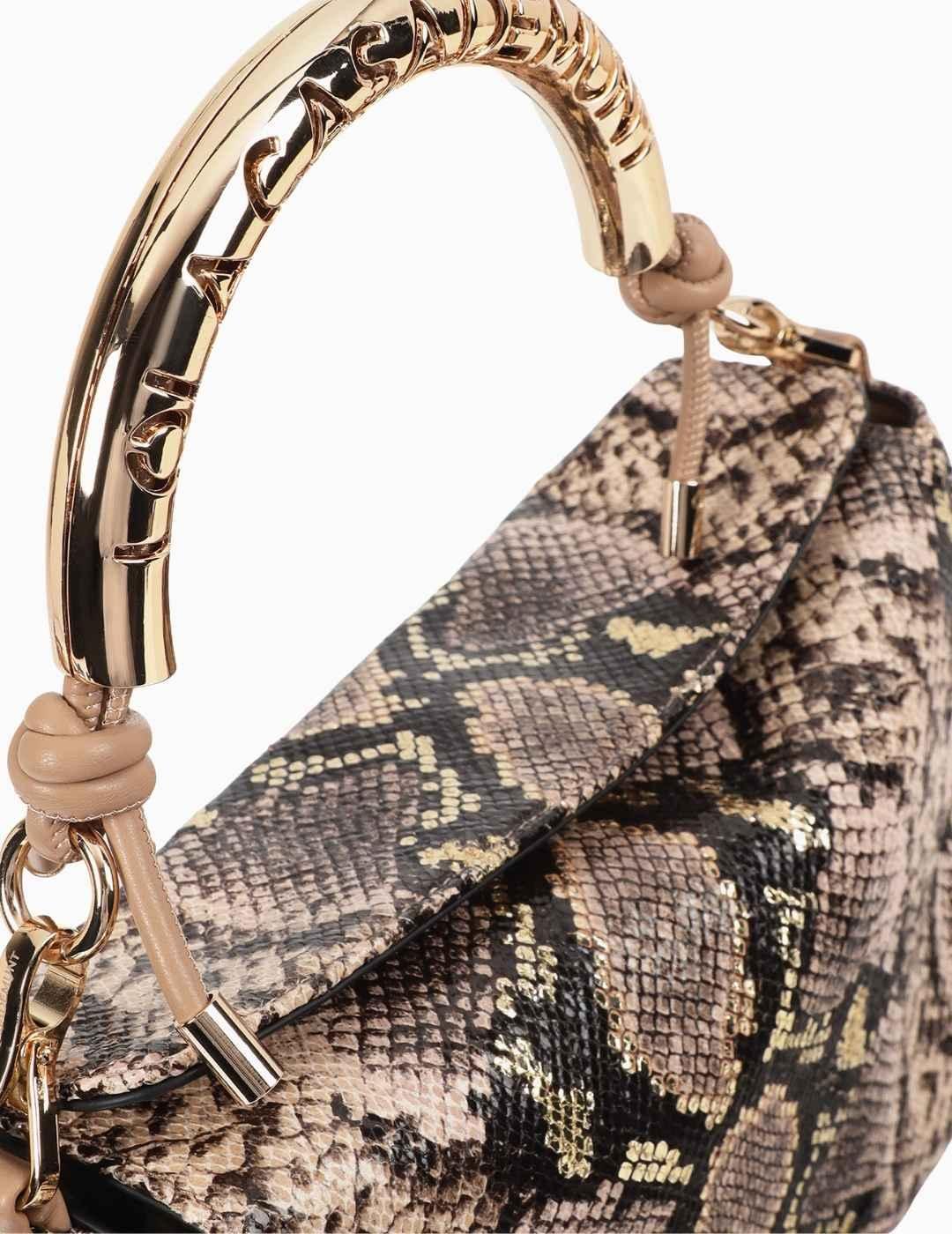 BOLSO LOLA CSDM BANDOLERA ASA METALIZADA 1981