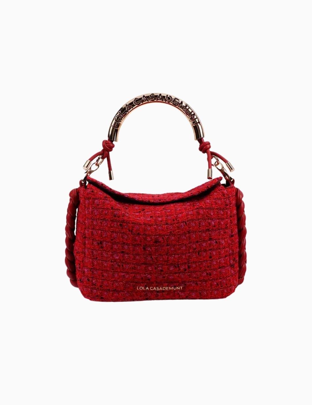 BOLSO LOLA CSDM BANDOLERA ASA METAL 1981 TWEED