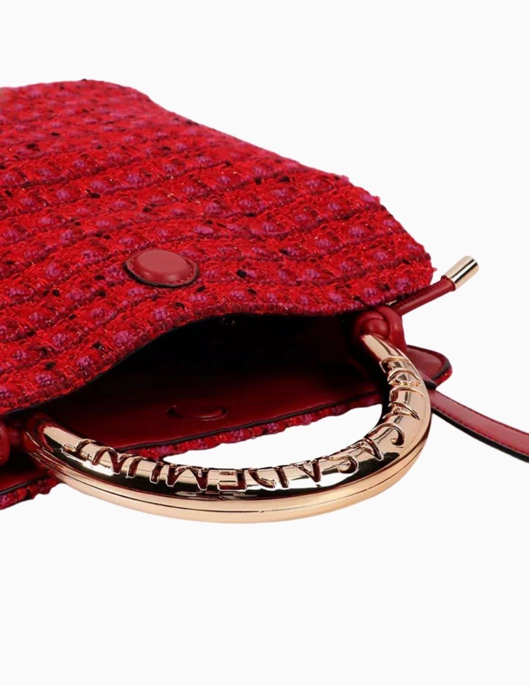 BOLSO LOLA CSDM BANDOLERA ASA METAL 1981 TWEED