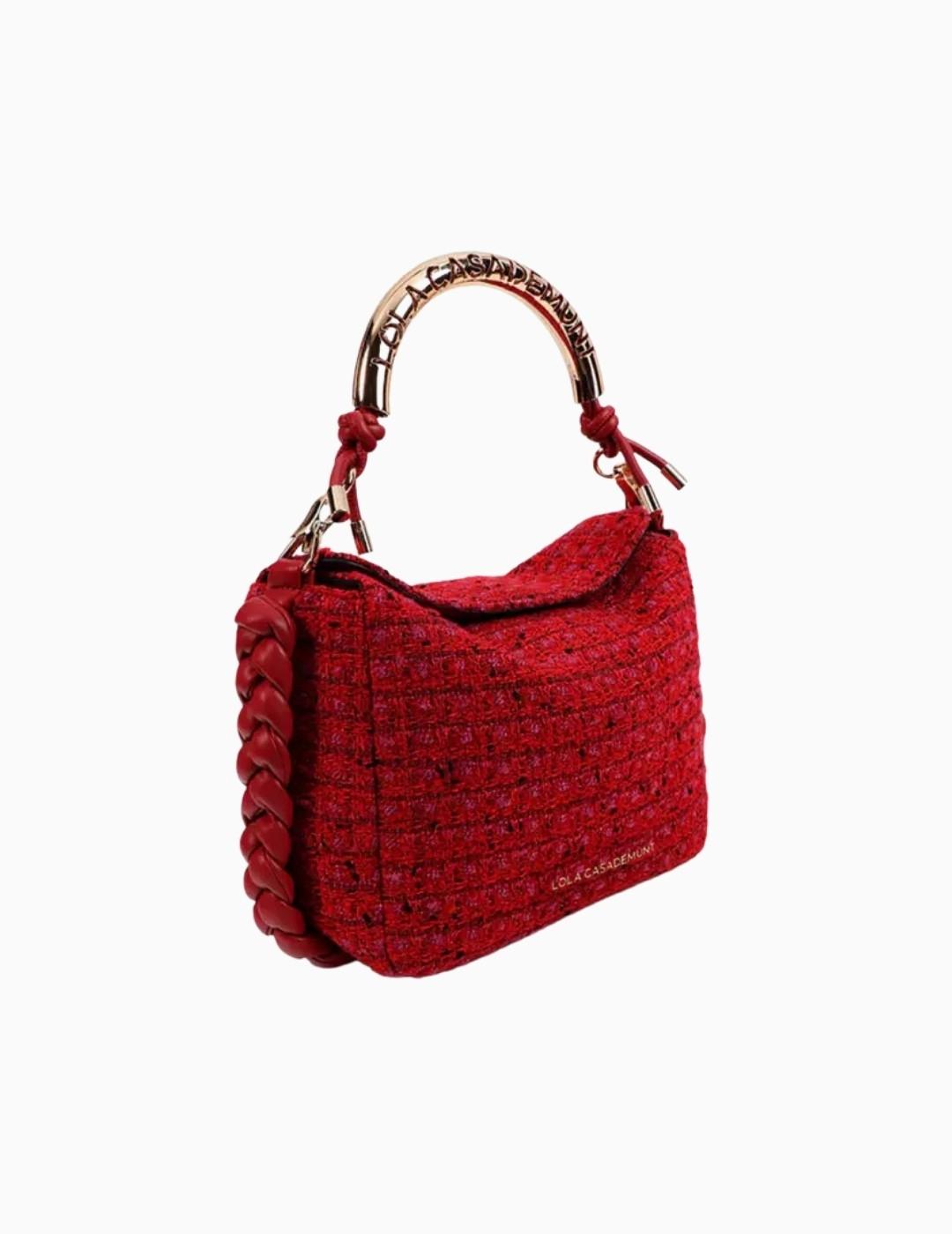 BOLSO LOLA CSDM BANDOLERA ASA METAL 1981 TWEED