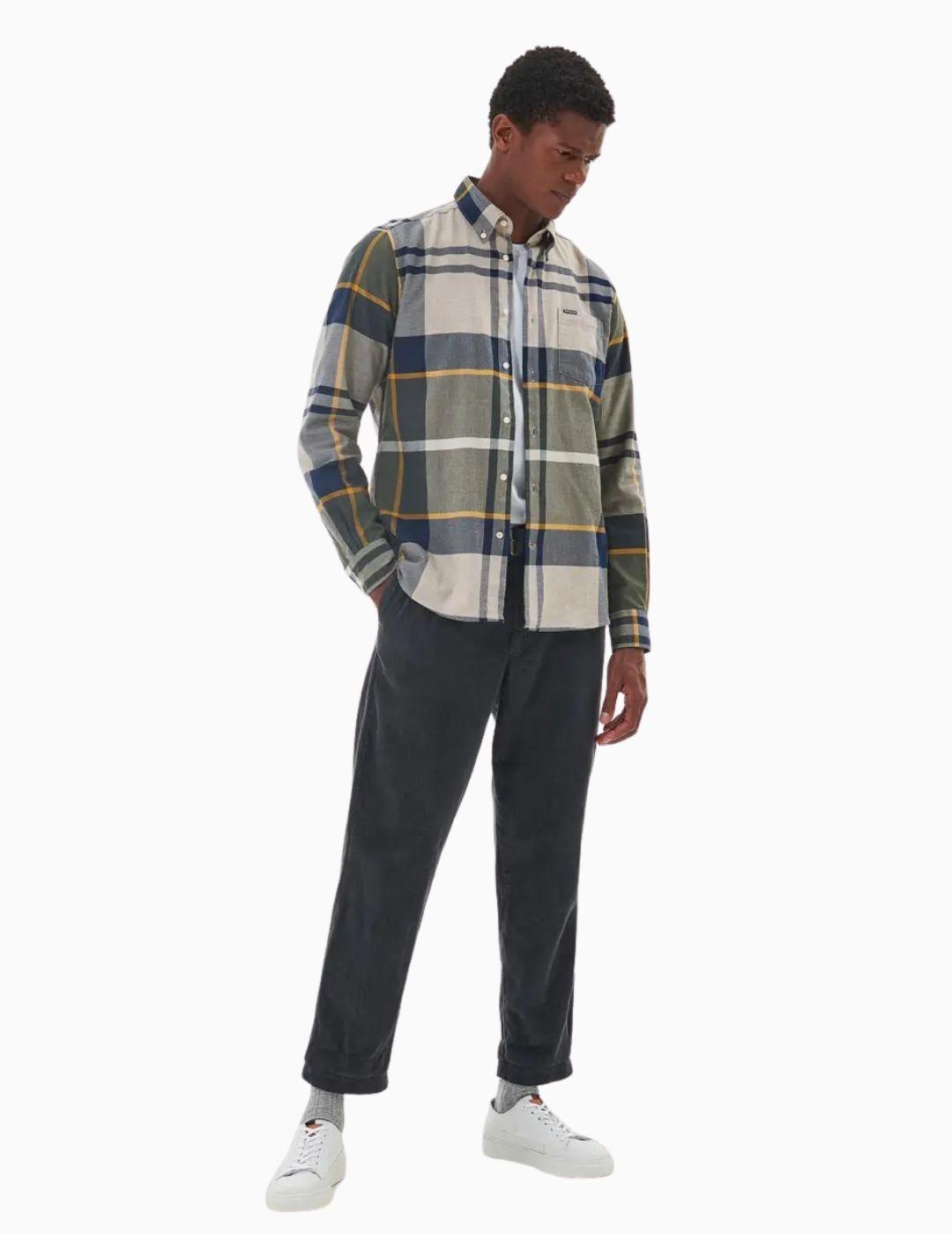 CAMISA BARBOUR TAILORED LONG-SLEEVED
