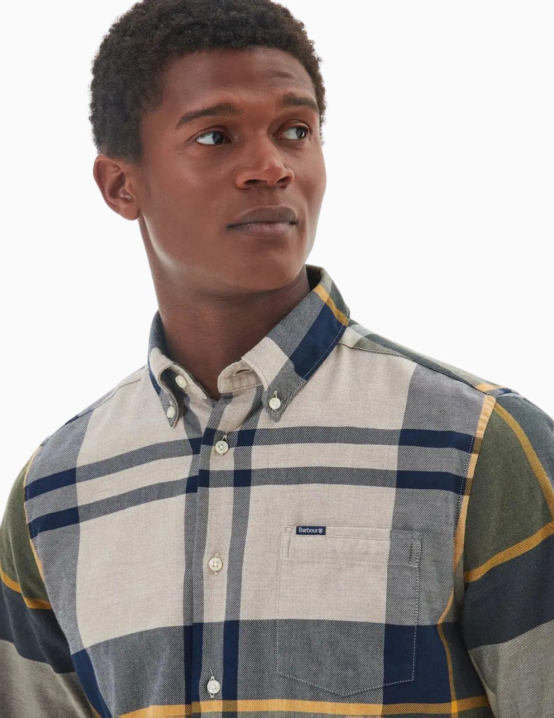 CAMISA BARBOUR TAILORED LONG-SLEEVED