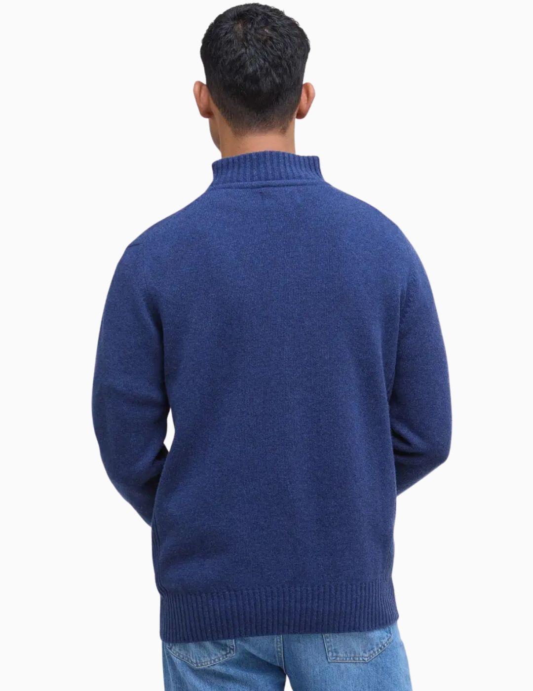 JERSEY BARBOUR ESSENTIAL HALF-ZIP