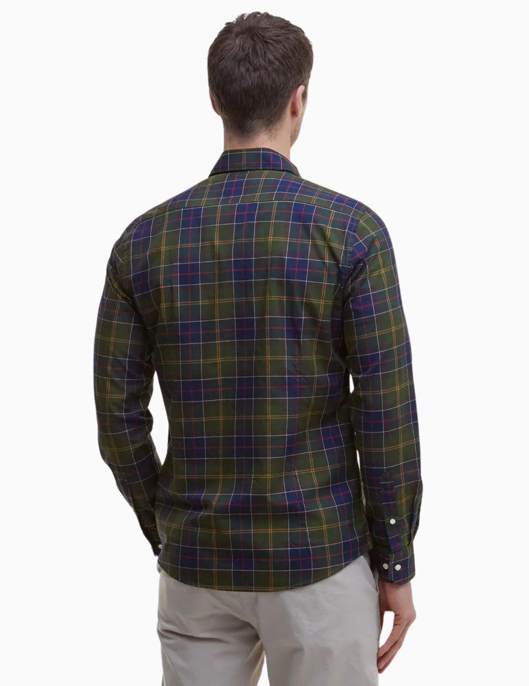 CAMISA BARBOUR TAILORED LONG-SLEEVED