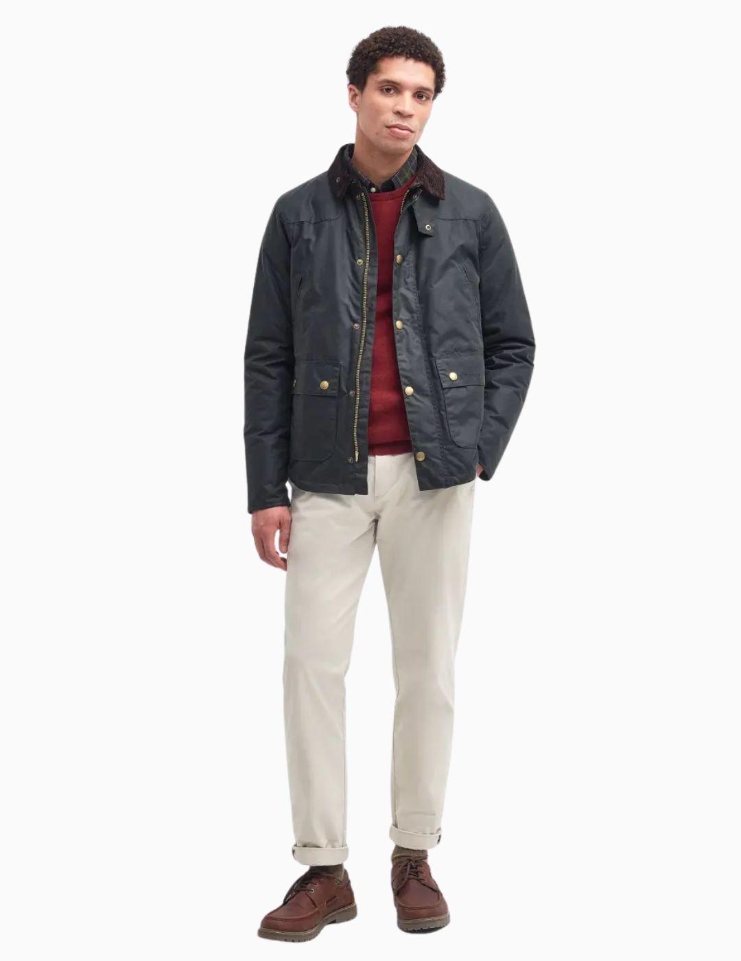 CHAQUETA BARBOUR REELIN WAXED