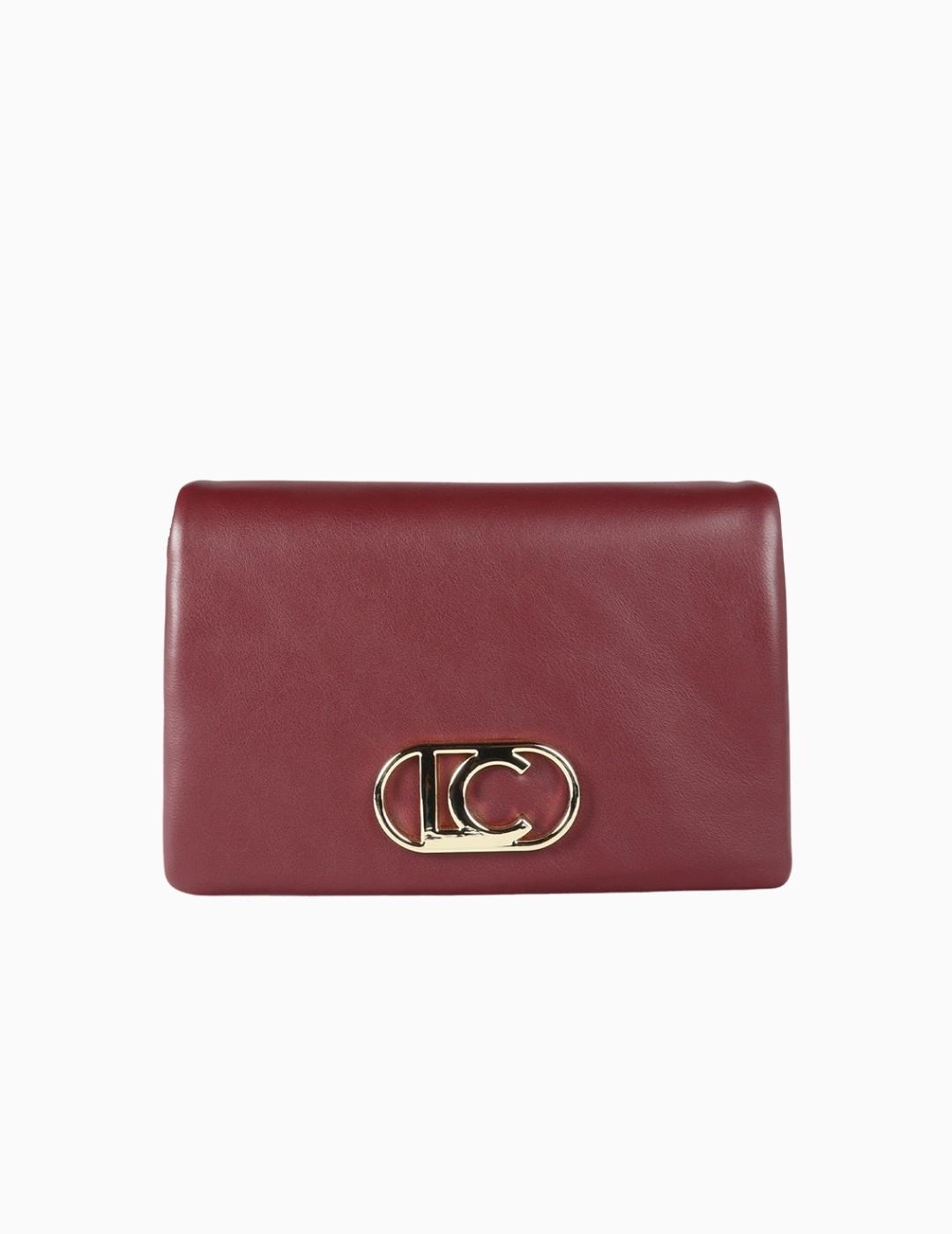 BOLSO LOLA CSDM 3 COMPARTIMENTOS Y SOLAPA BURDEOS