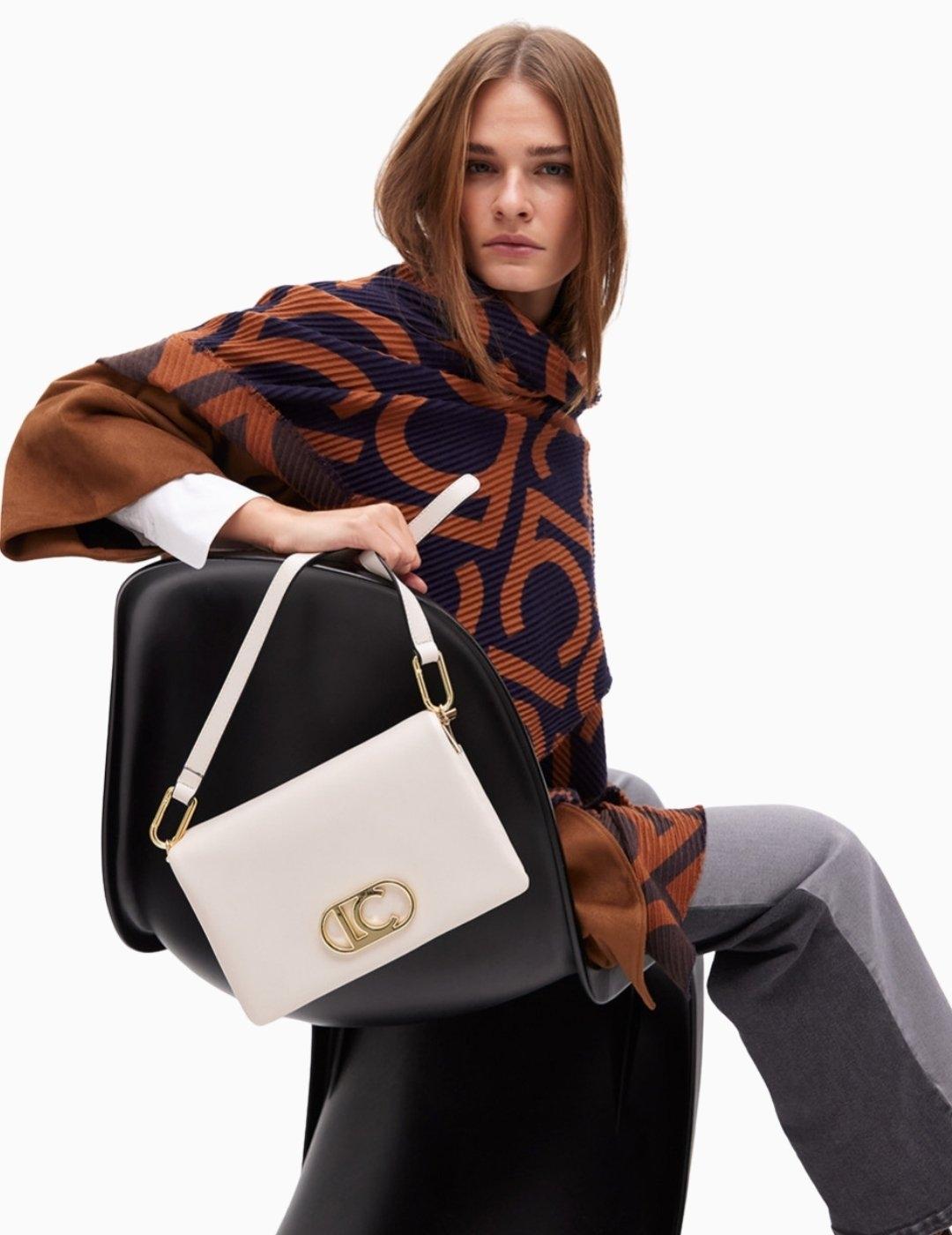 BOLSO LOLA CSDM 3 COMPARTIMENTOS Y SOLAPA CRUDO