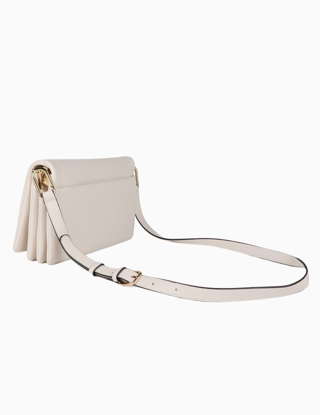 BOLSO LOLA CSDM 3 COMPARTIMENTOS Y SOLAPA CRUDO