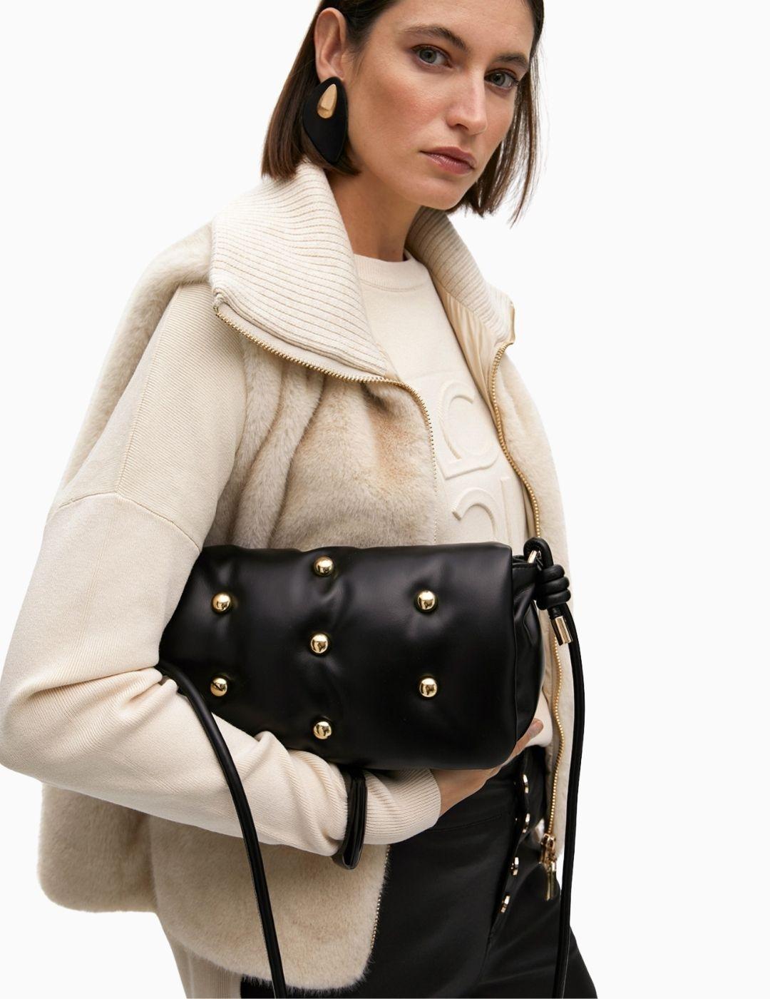 BOLSO LOLA CSDM ACOLCHADO EFECTO PIEL TACHAS