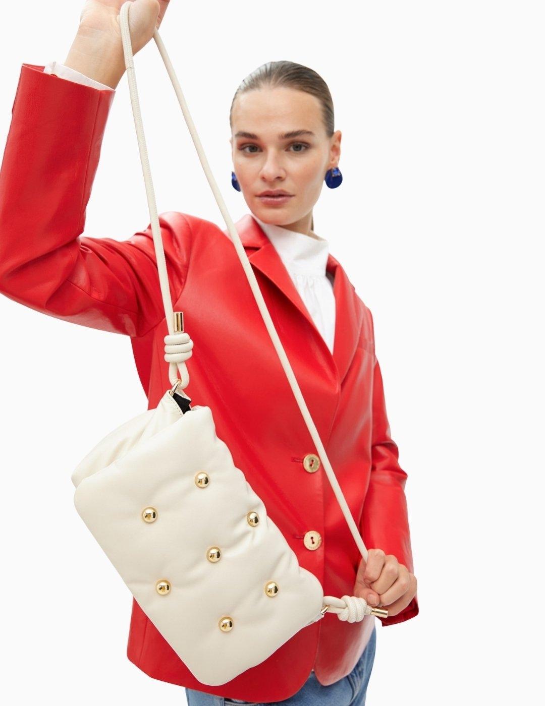 BOLSO LOLA CSDM ACOLCHADO EFECTO PIEL TACHAS