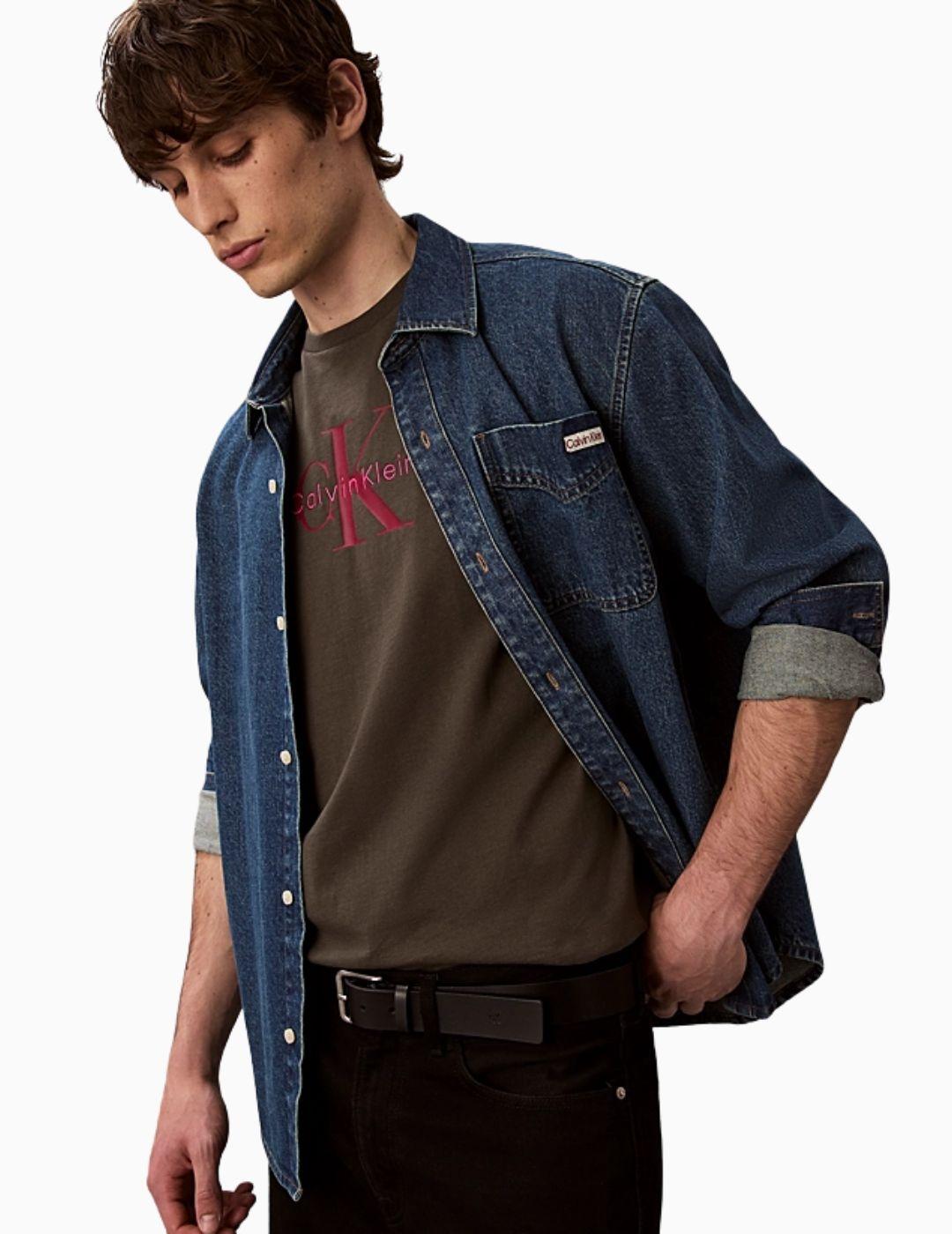 CAMISETA CALVIN KLEIN LOGO MONOGRAMA