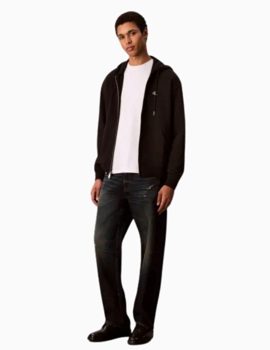 SUDADERA CALVIN KLEIN REALEXED FIT CREMALLERA