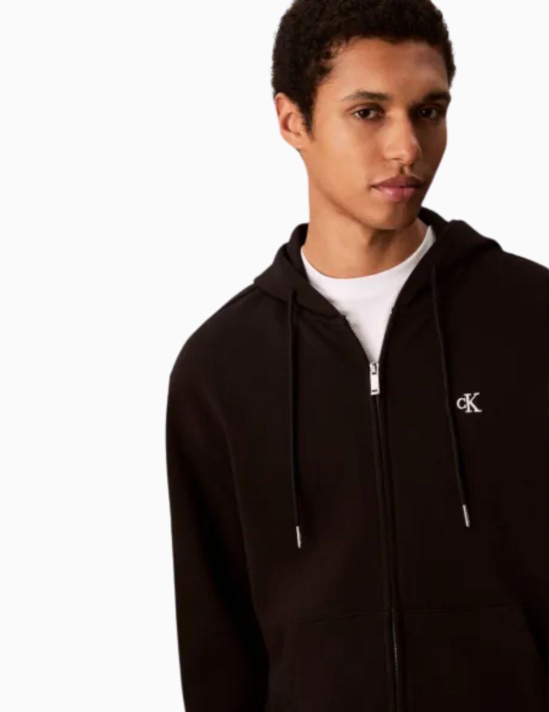 SUDADERA CALVIN KLEIN REALEXED FIT CREMALLERA