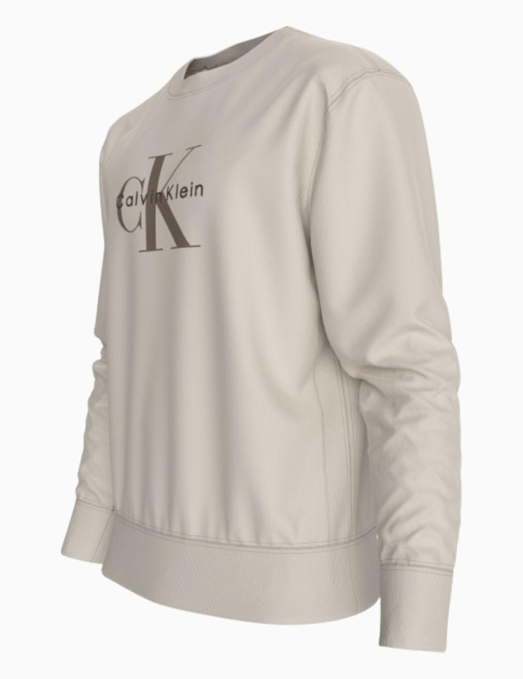 SUDADERA CALVIN KLEIN LOGO MONOGRAMA