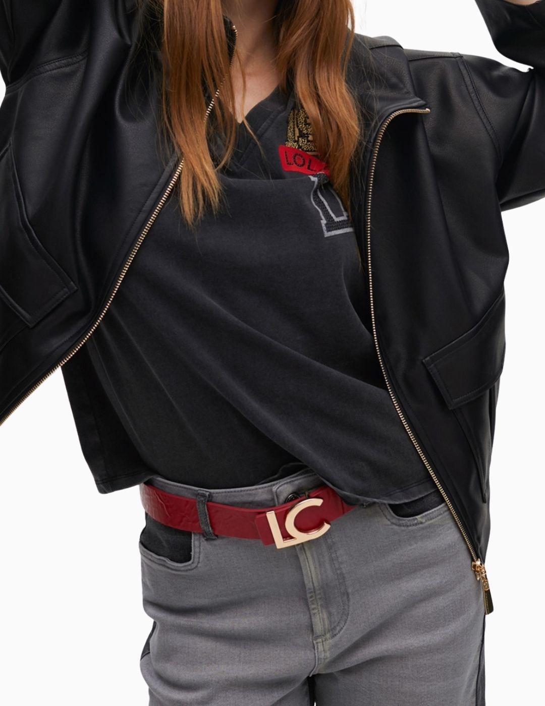 CINTURÓN LOLA CSDM REVERSIBLE HEBILLA LC