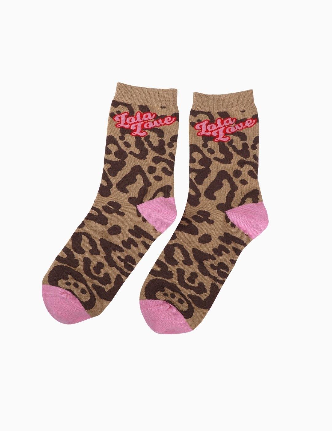 CALCETINES  LOLA CSDM PACK 2 PRINT Y LUREX