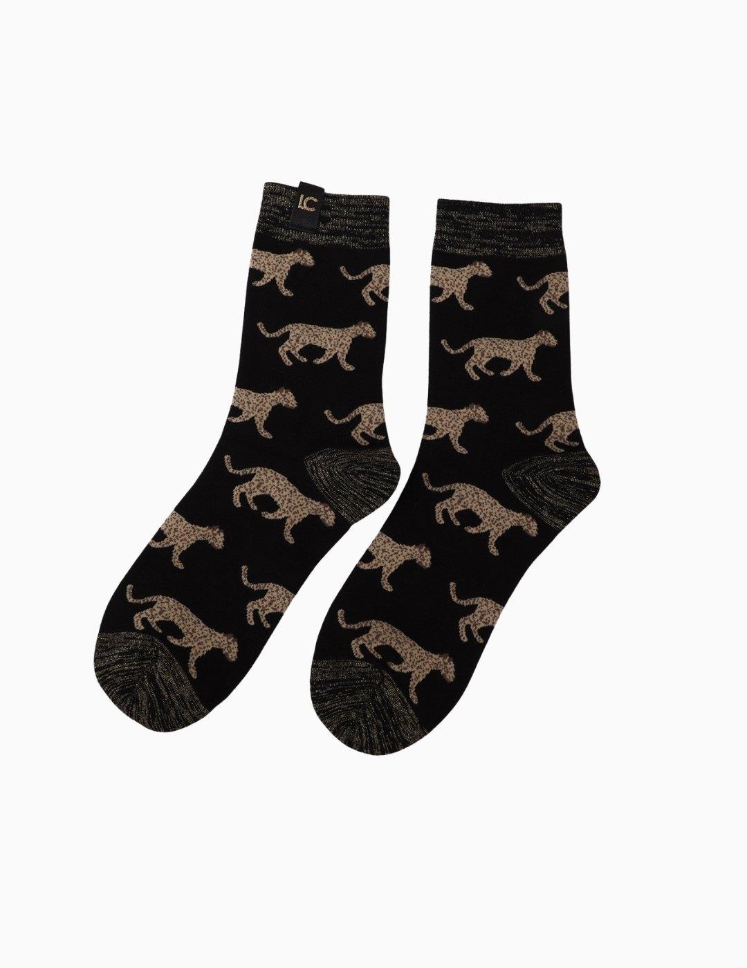 CALCETINES  LOLA CSDM PACK 2 DE LEOPARDO