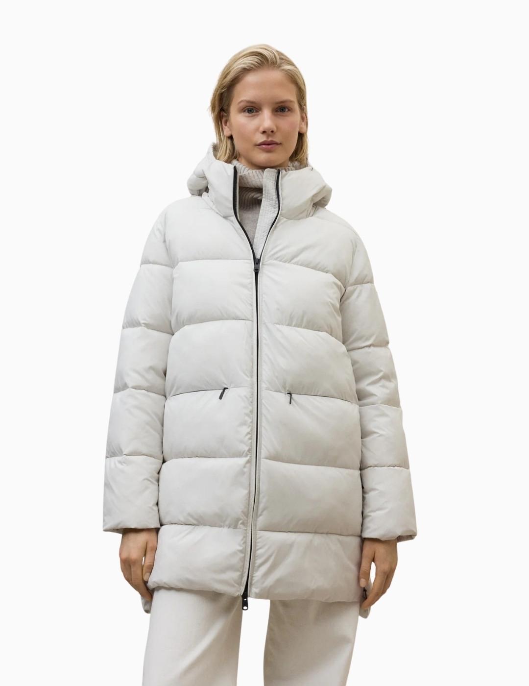 ABRIGO ECOALF MARANGU MUJER BONE