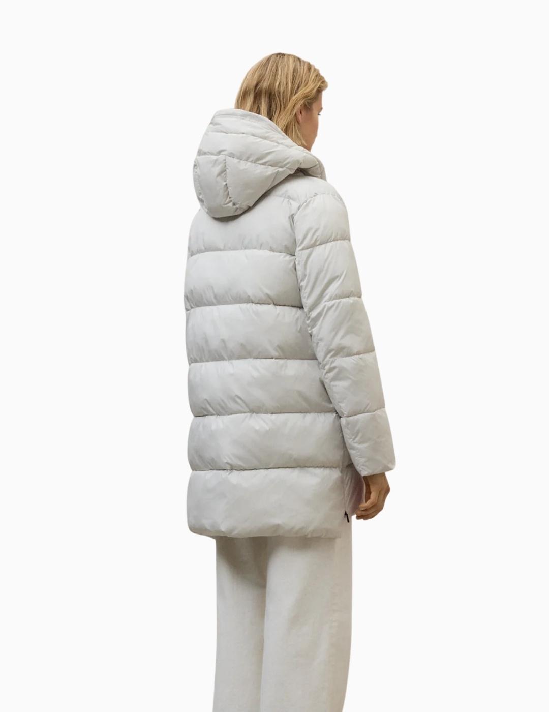 ABRIGO ECOALF MARANGU MUJER BONE