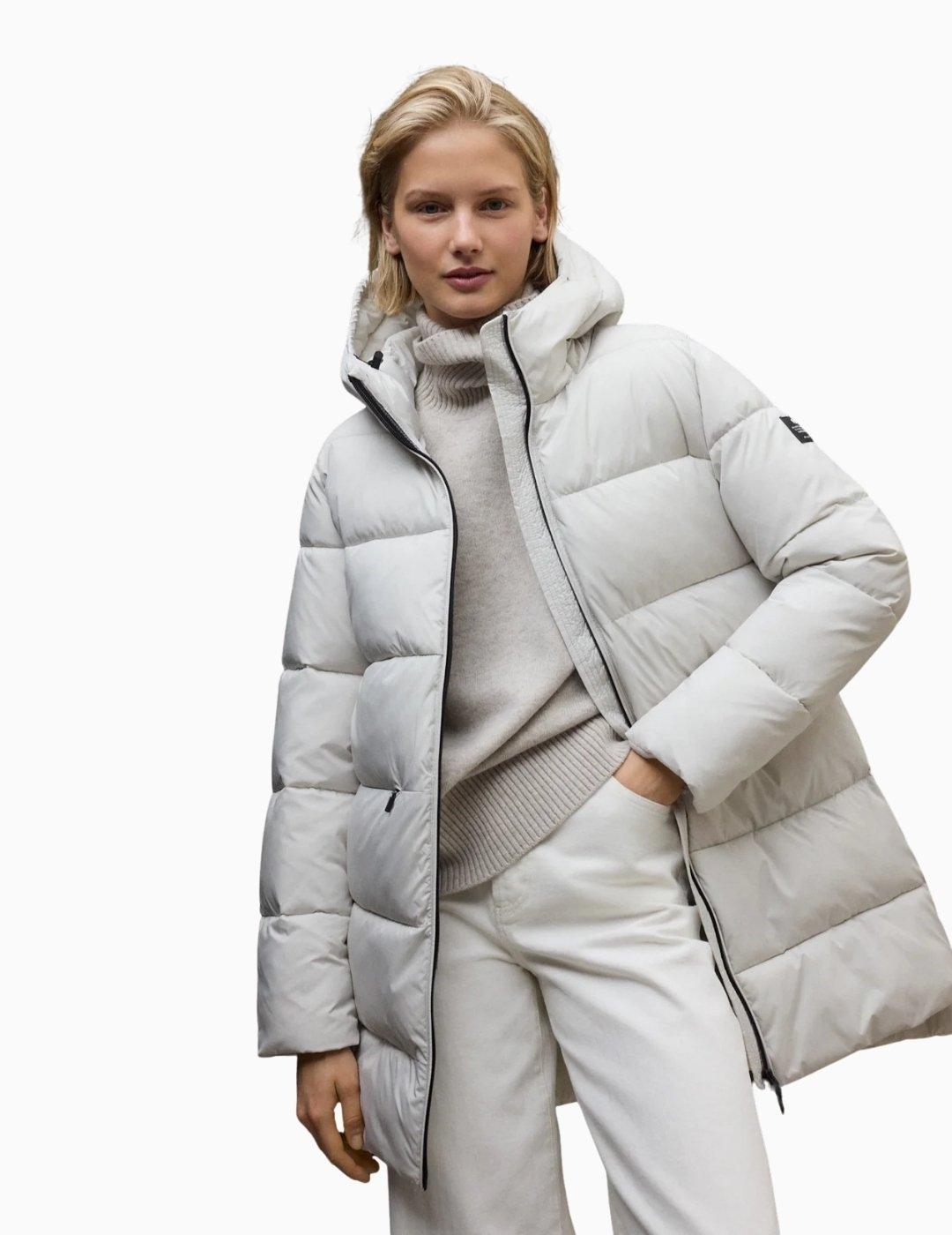 ABRIGO ECOALF MARANGU MUJER BONE