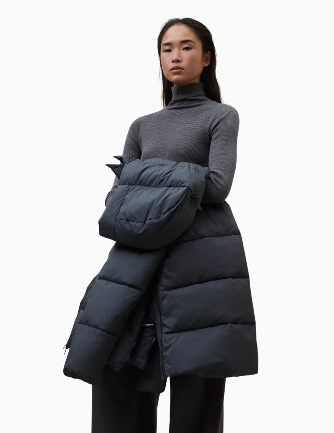 ABRIGO ECOALF FUJI MUJER STORM BLUE