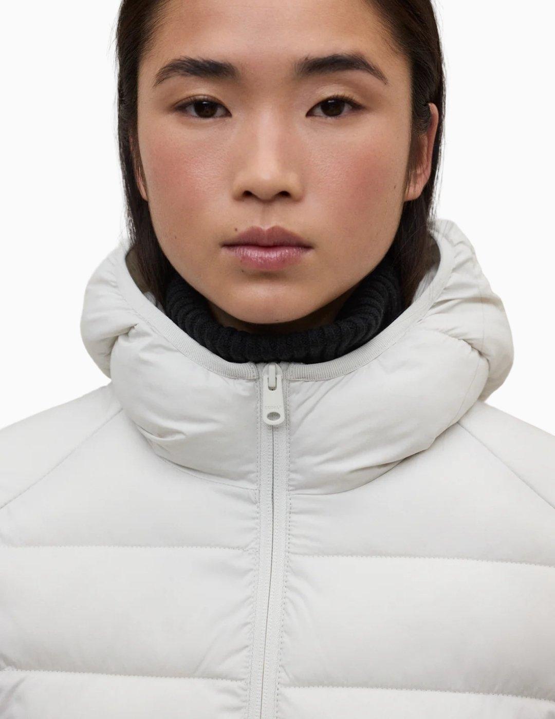 ABRIGO ECOALF ASPEN MUJER BONE