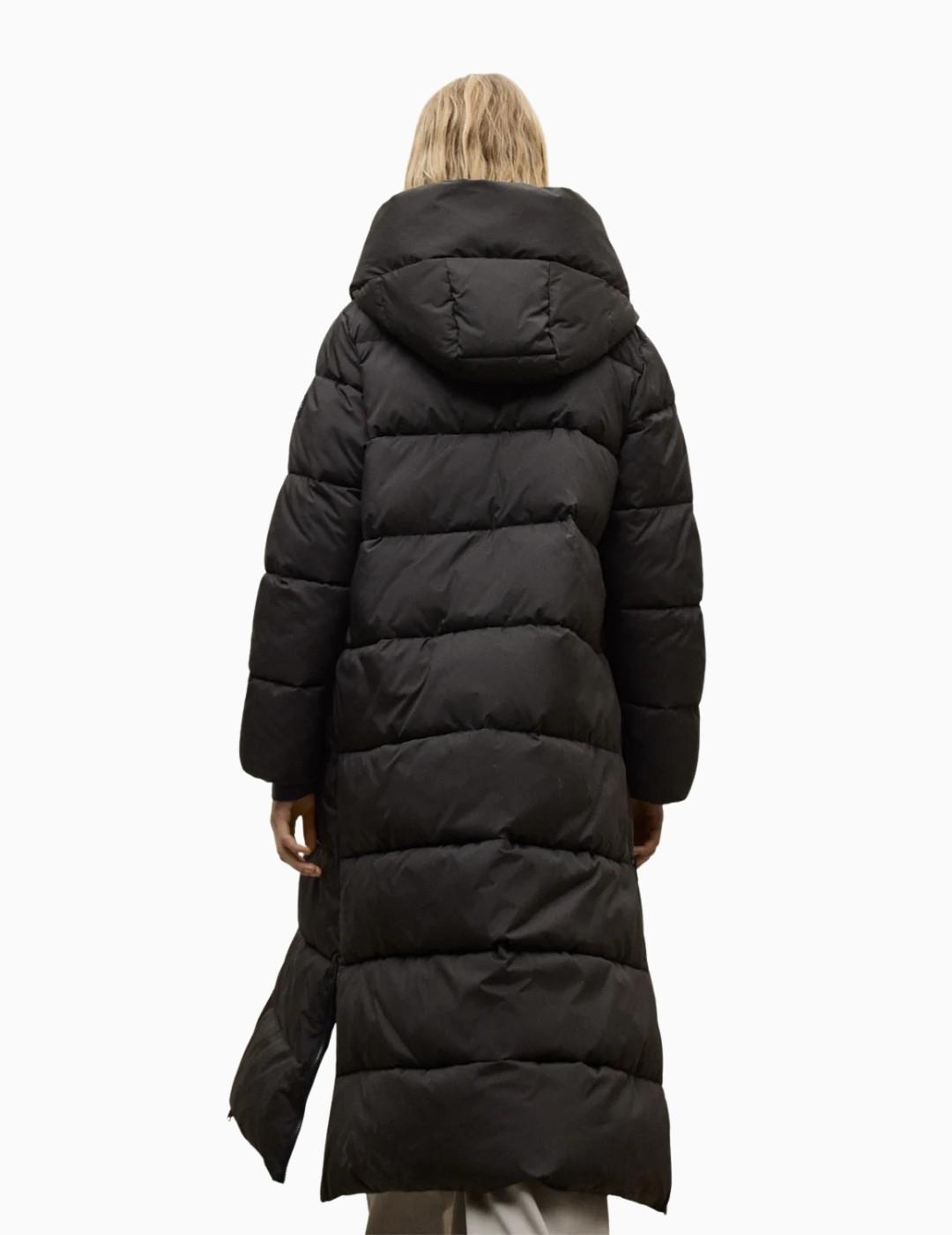 ABRIGO ECOALF ARANDA MUJER DARK BROWN