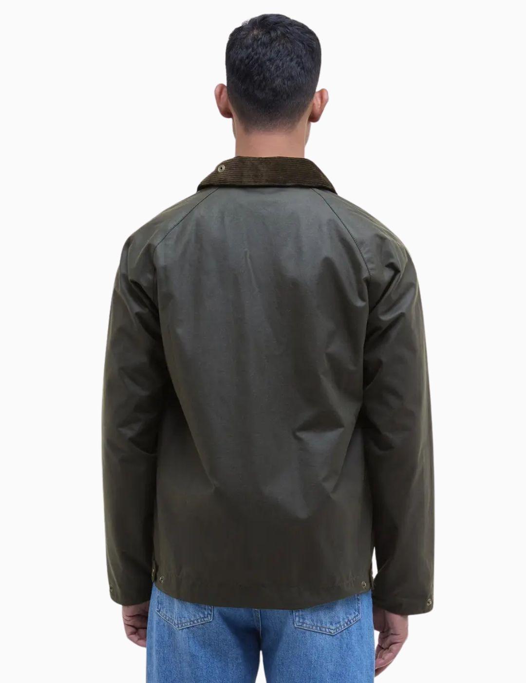 CHAQUETA BARBOUR SHORT WAXED