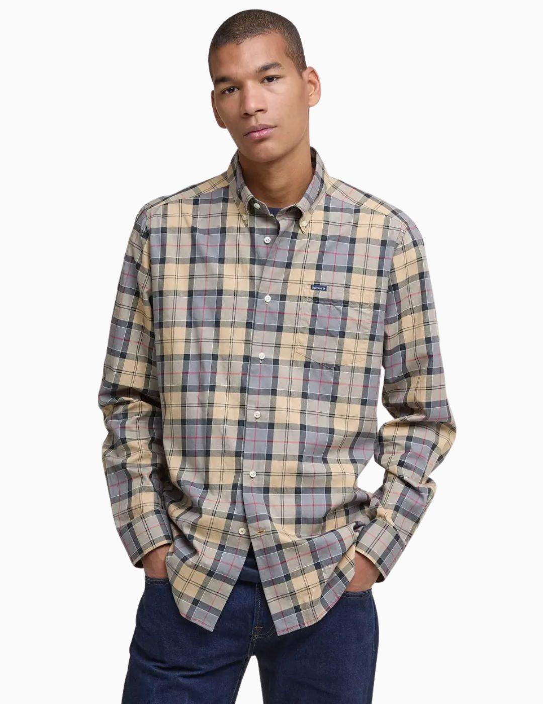 CAMISA BARBOUR TAILORED LONG-SLEEVED