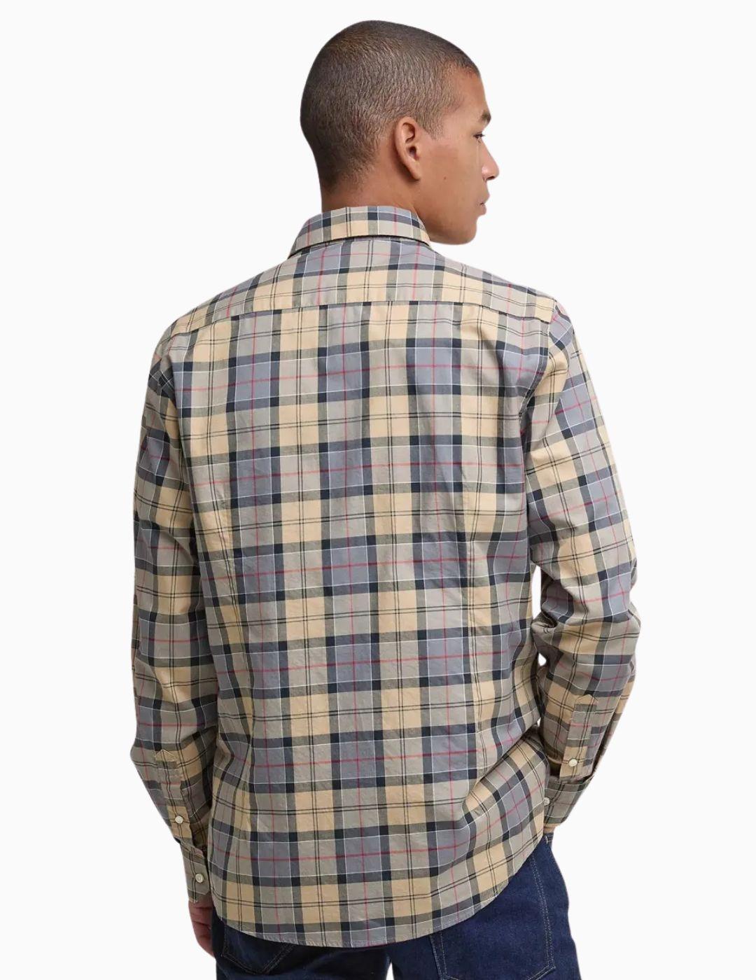 CAMISA BARBOUR TAILORED LONG-SLEEVED