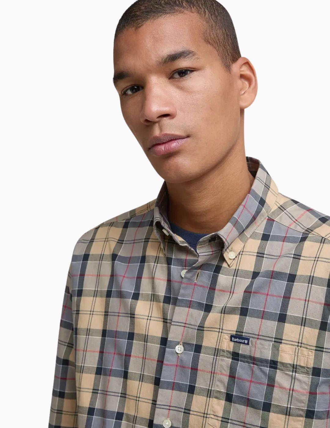 CAMISA BARBOUR TAILORED LONG-SLEEVED