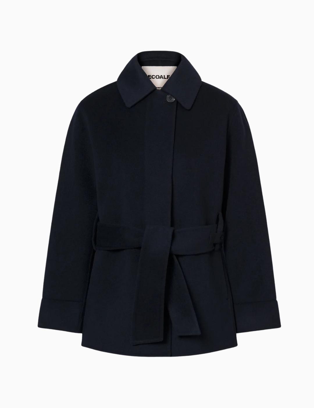 ABRIGO ECOALF EMEI PAÑO MUJER DEEP NAVY