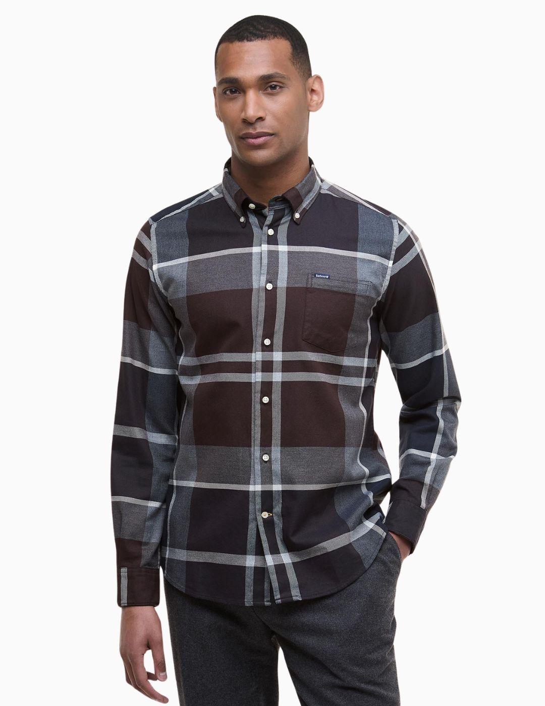 CAMISA BARBOUR TAILORED LONG-SLEEVE