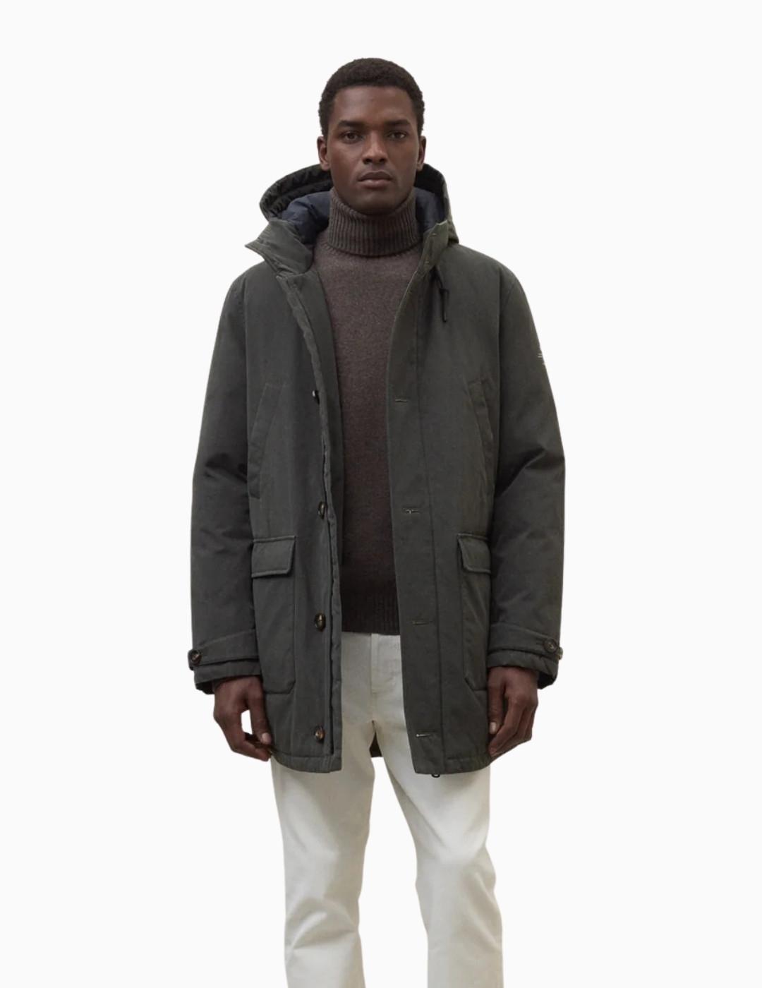 ABRIGO ECOALF TASKA HOMBRE BEETLE