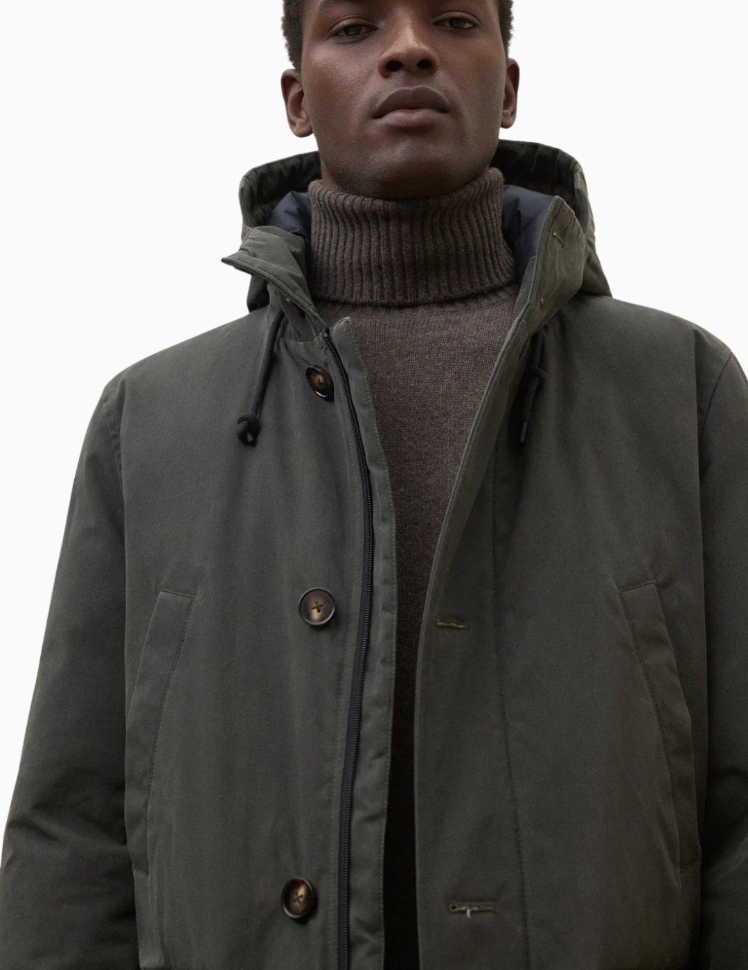 ABRIGO ECOALF TASKA HOMBRE BEETLE