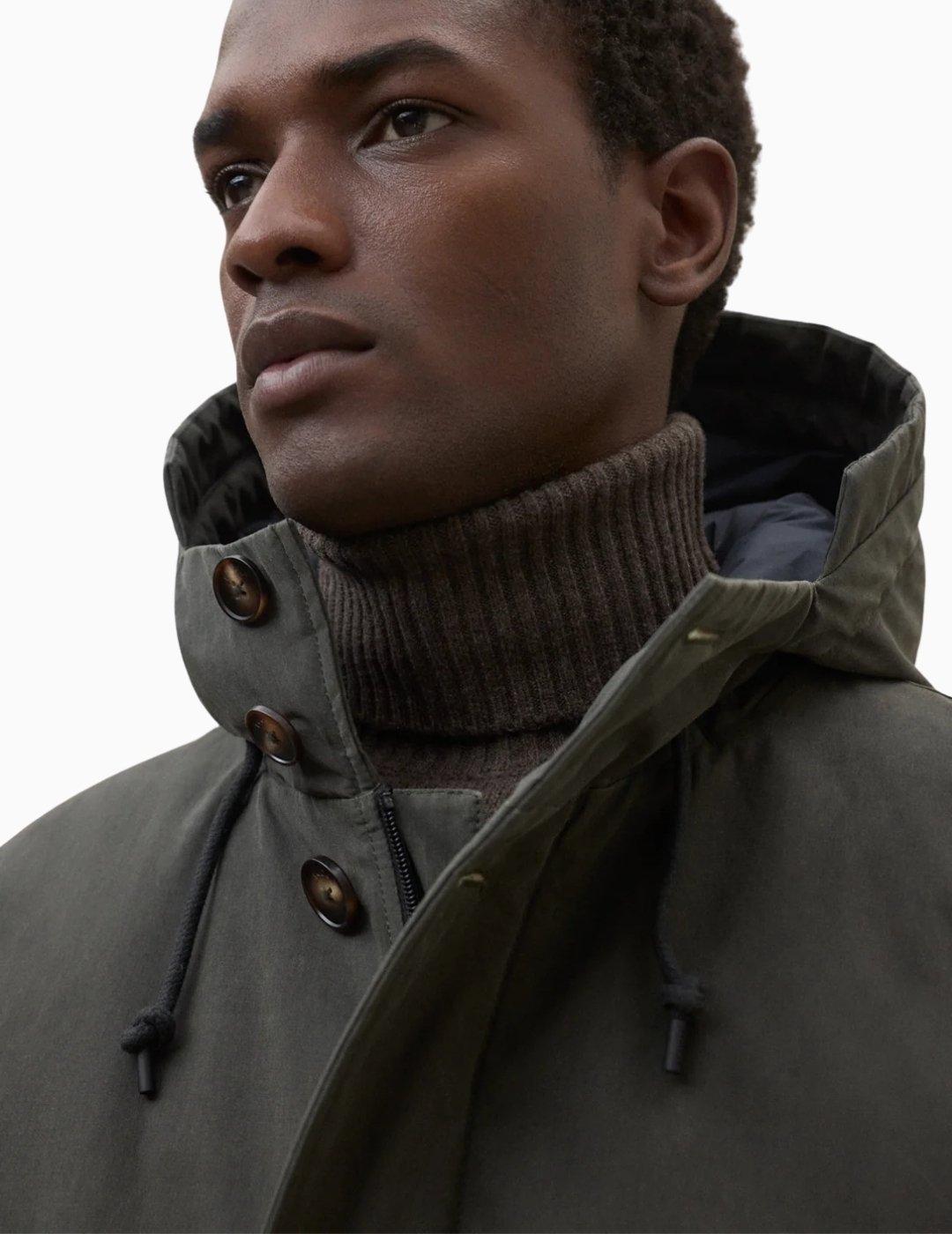 ABRIGO ECOALF TASKA HOMBRE BEETLE