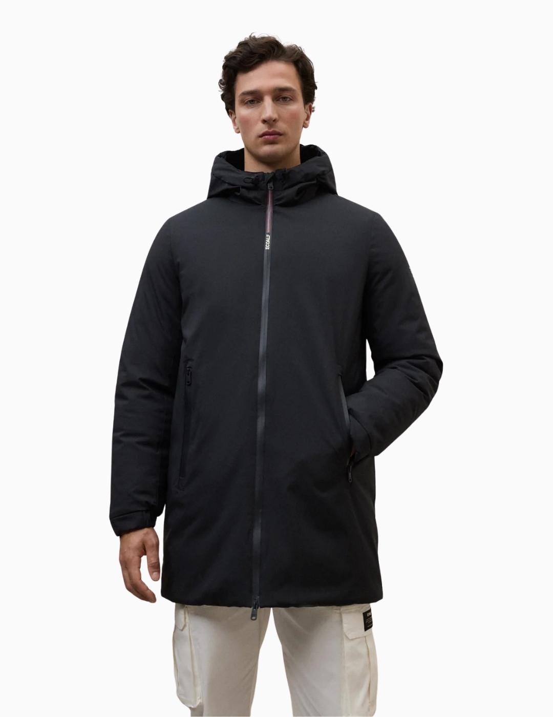 ABRIGO ECOALF PASU HOMBRE BLACK