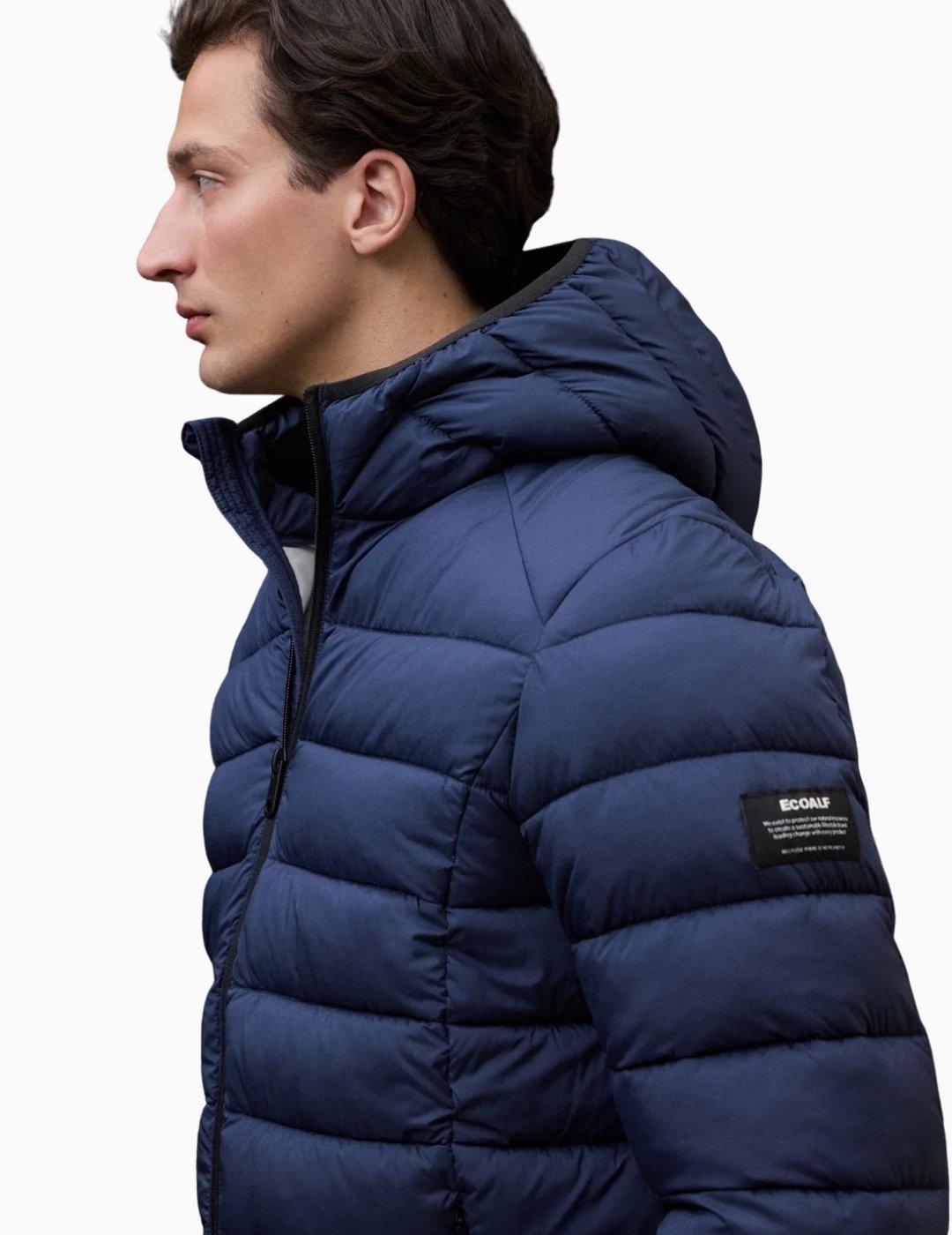 ABRIGO ECOALF ASPEN HOMBRE BLUE NAVY