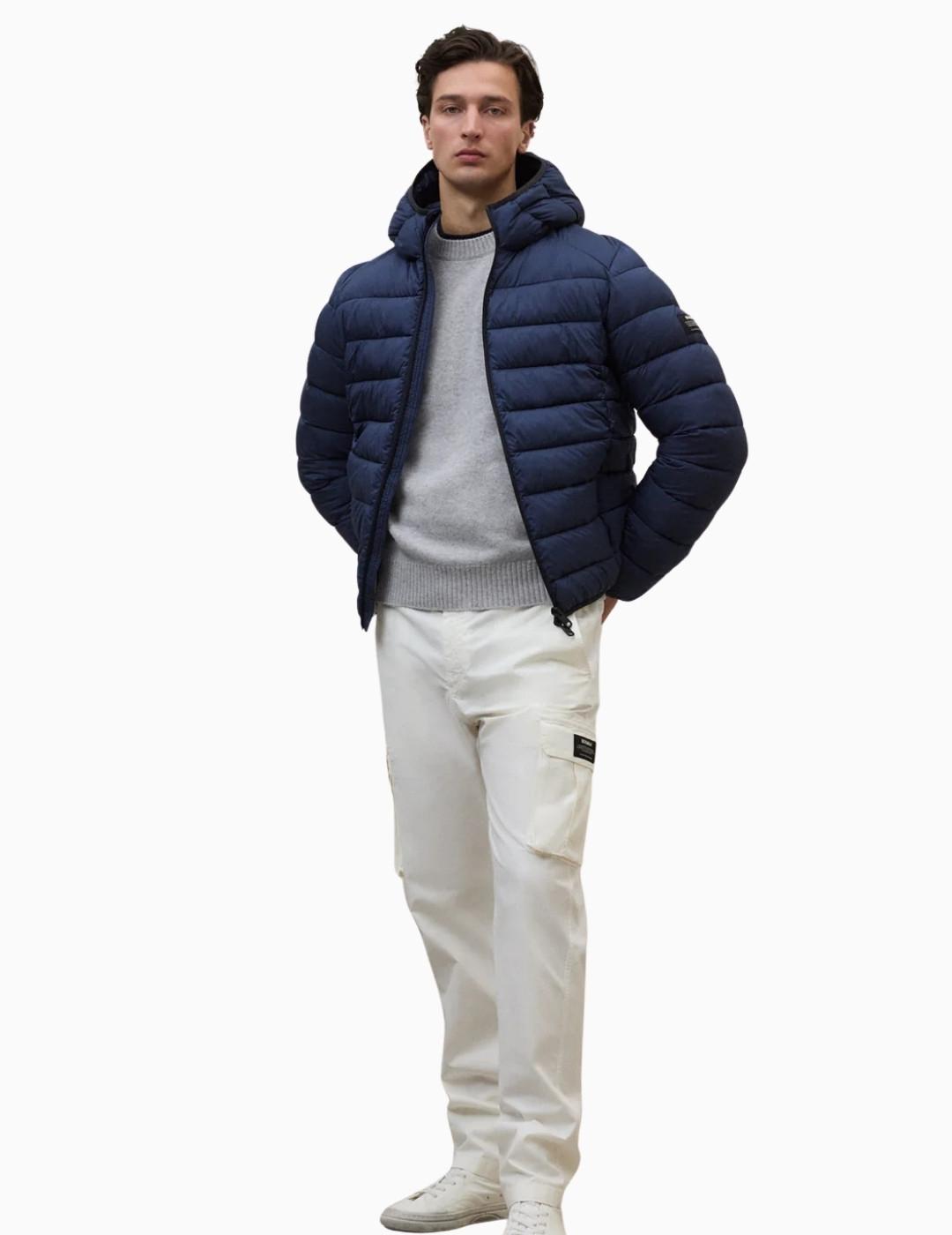 ABRIGO ECOALF ASPEN HOMBRE BLUE NAVY