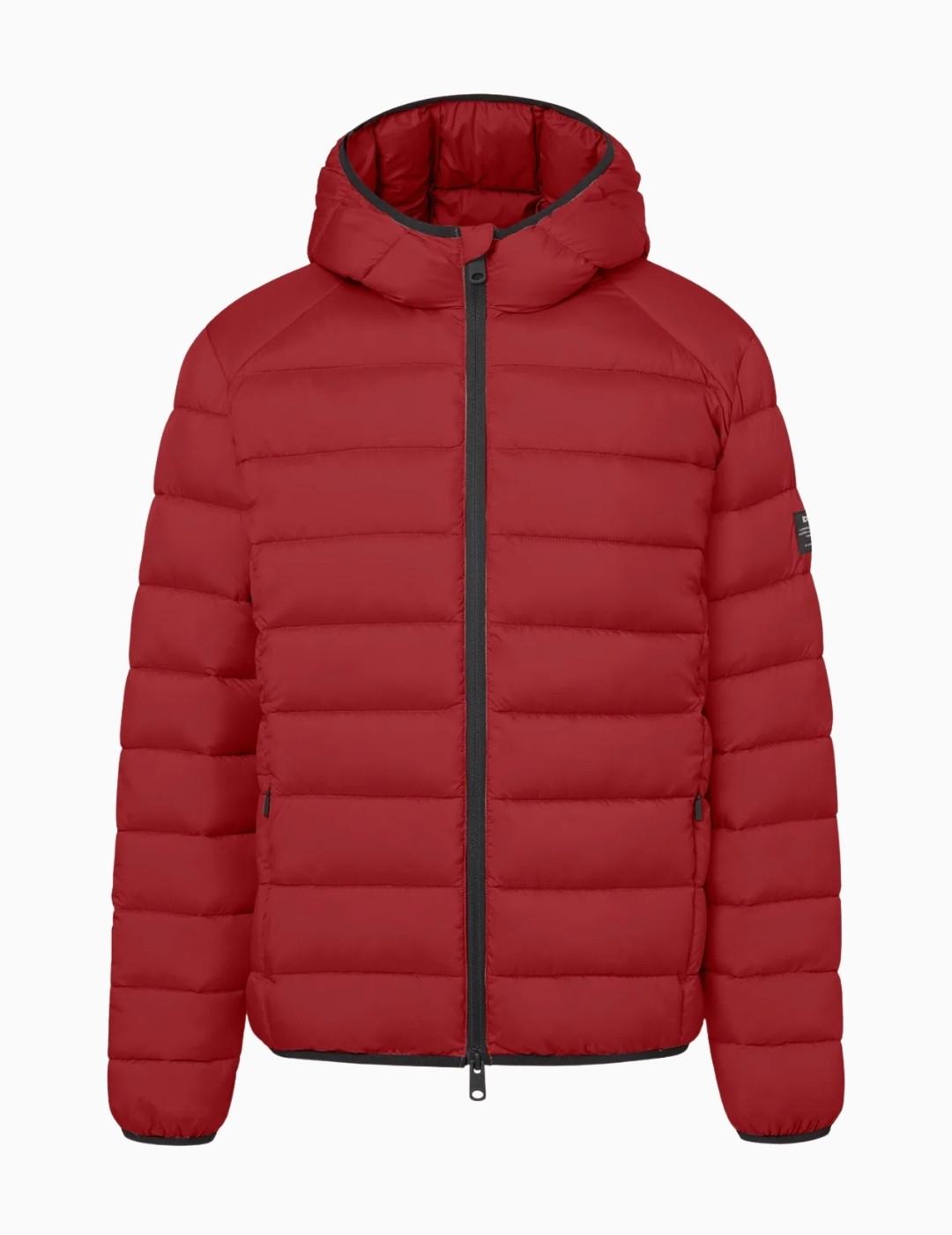ABRIGO ECOALF ASPEN HOMBRE DARK RED