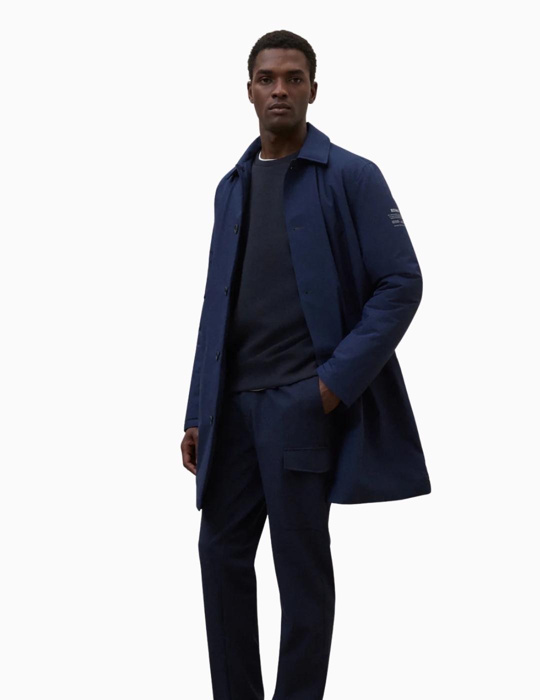 ABRIGO ECOALF HAMPSHIRE HOMBRE BLUE NAVY