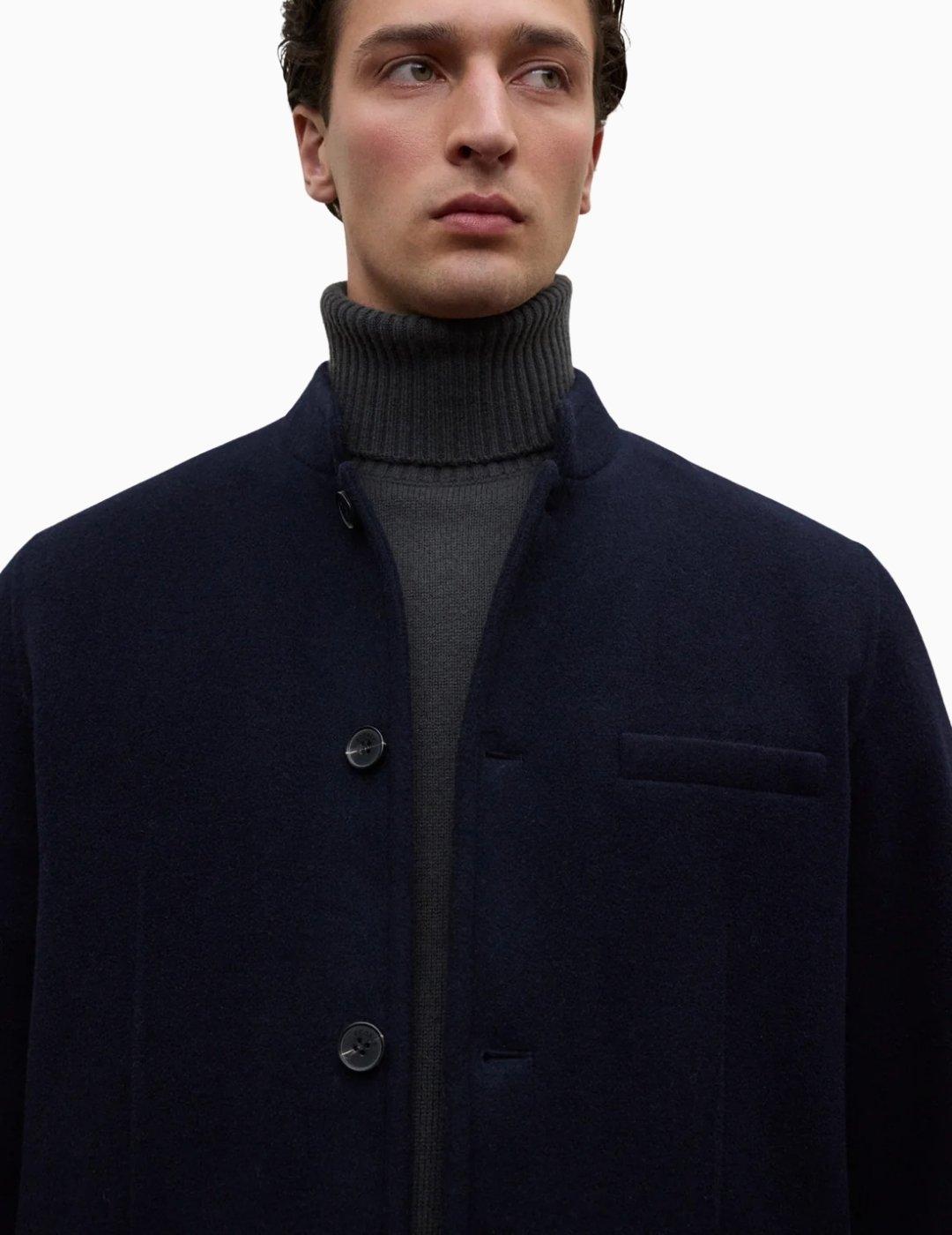 ABRIGO ECOALF GRAS  HOMBRE DEEP NAVY