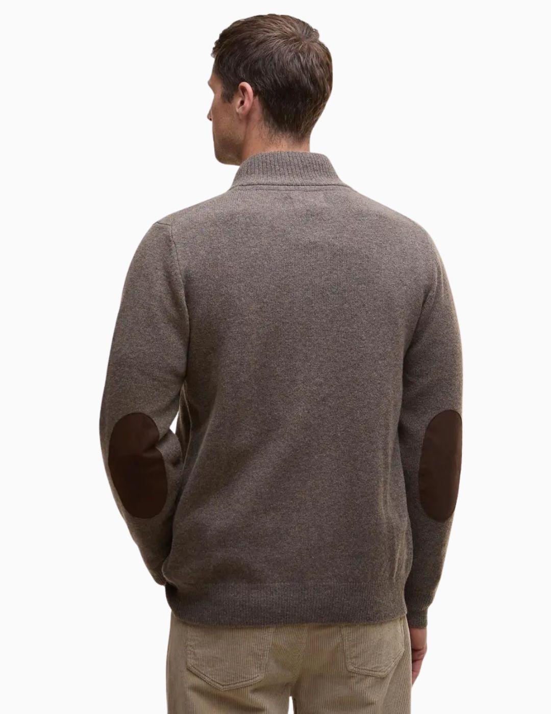 CARDIGAN BARBOUR ESENCIAL CON CODERAS