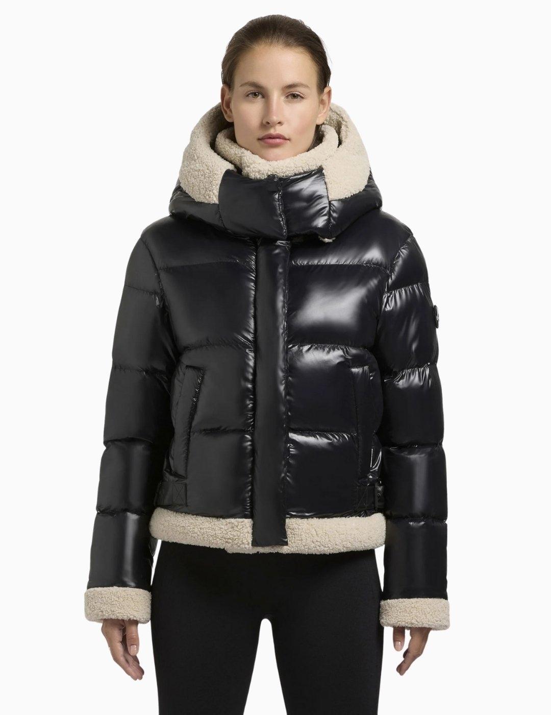 ABRIGO KHUJO NESSIE2 BORREGO NEGRO