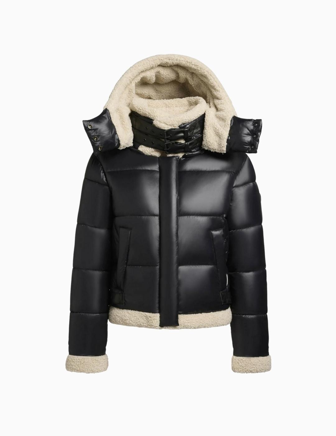 ABRIGO KHUJO NESSIE2 BORREGO NEGRO