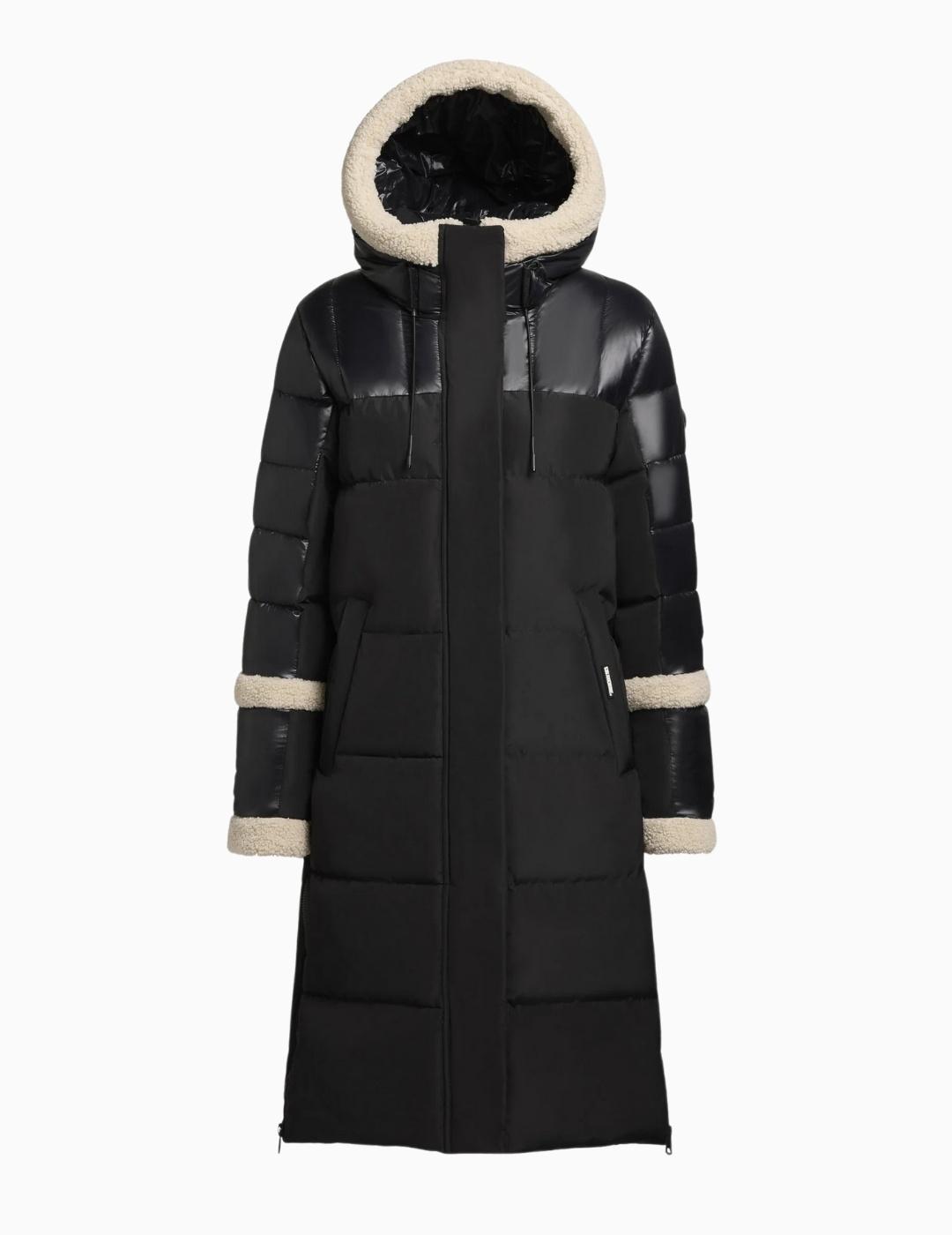 ABRIGO KHUJO DESNA2 BORREGO NEGRO