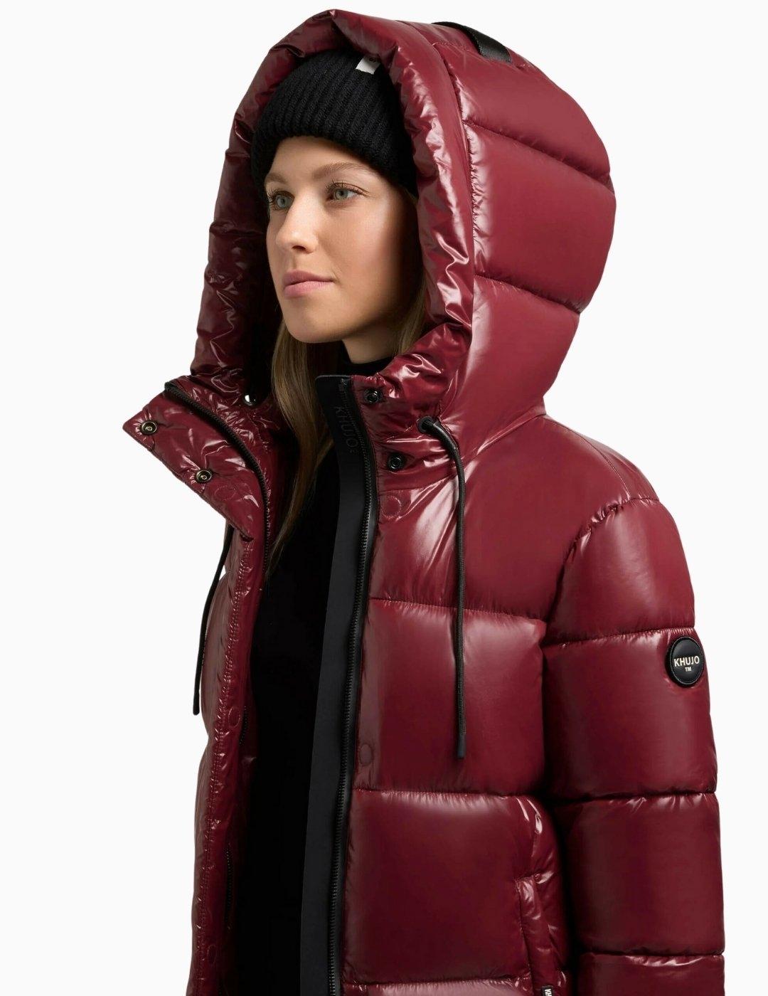 ABRIGO KHUJO JANOU ROJO