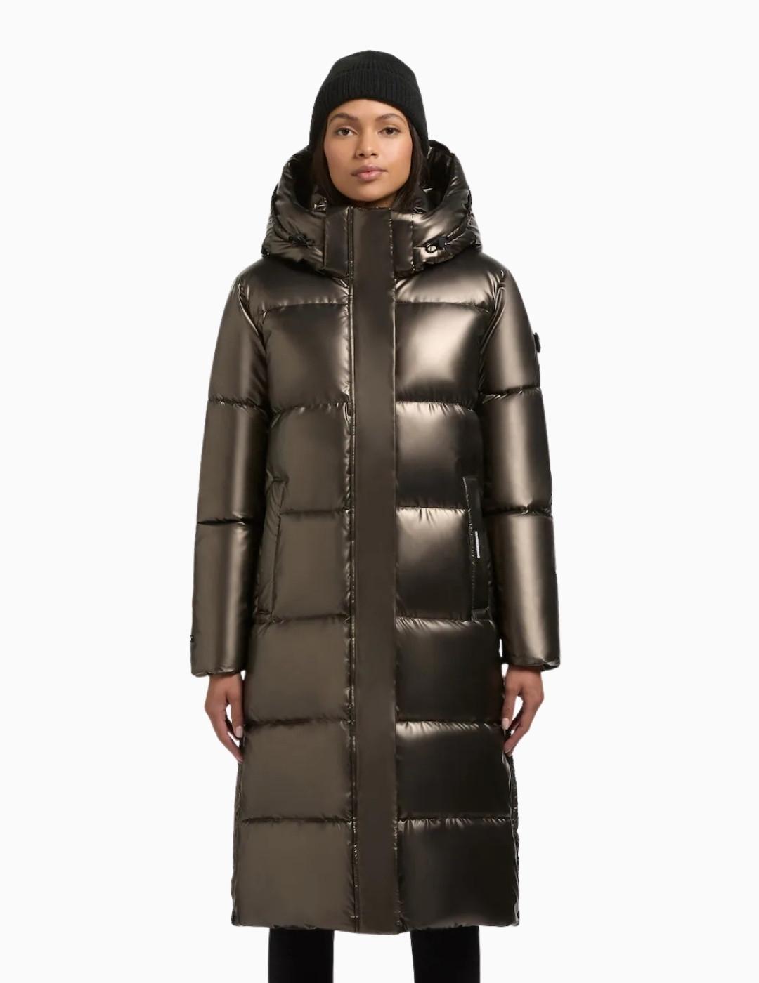 ABRIGO KHUJO  RACHEL2 SHINY CANE BROWN