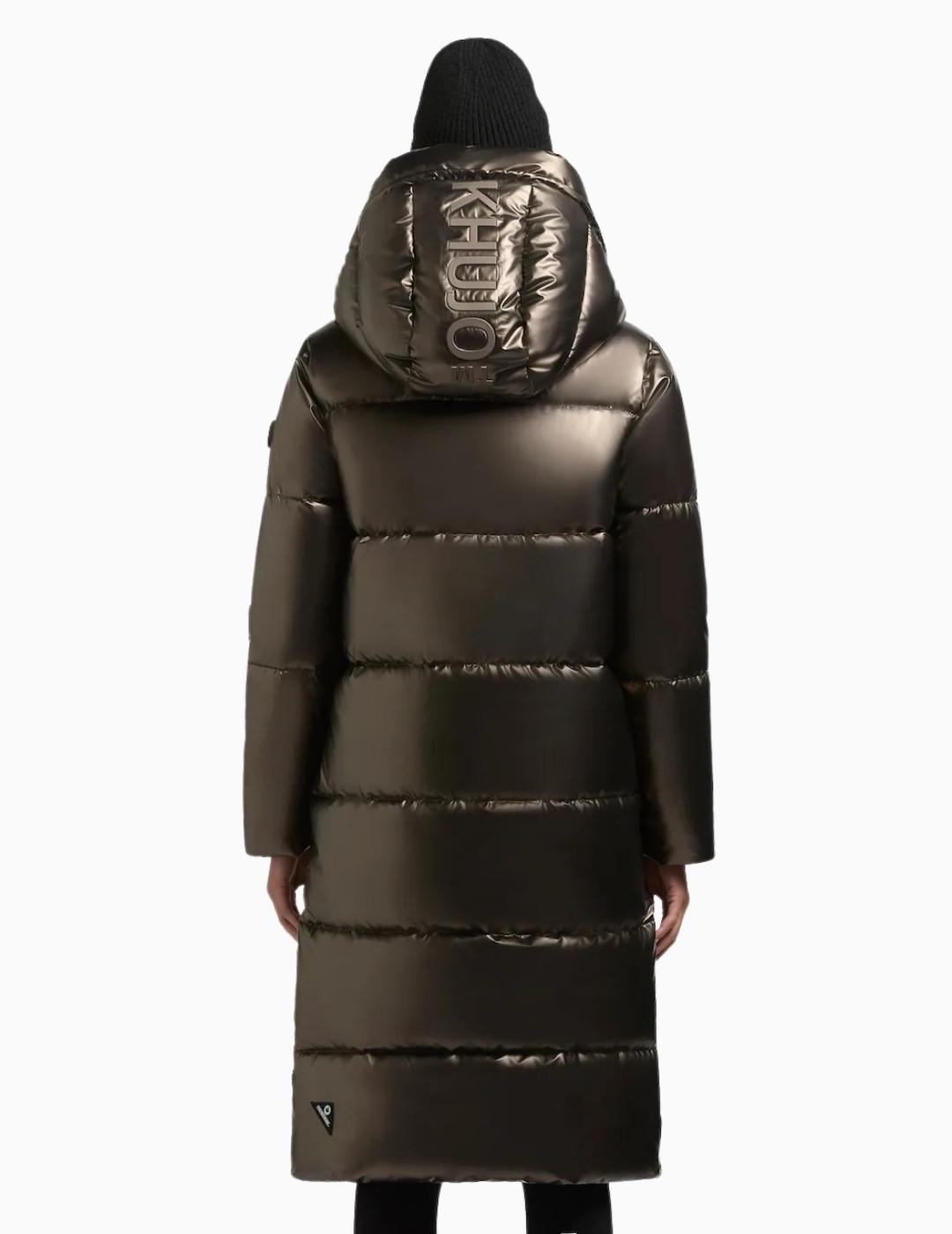 ABRIGO KHUJO  RACHEL2 SHINY CANE BROWN